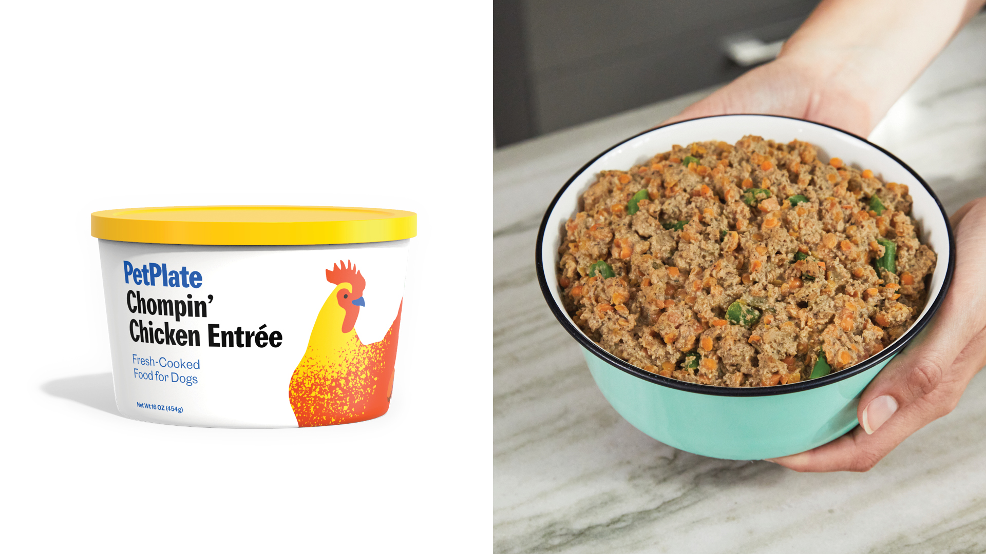 Easy Dog Food Recipe with Chicken PetPlate